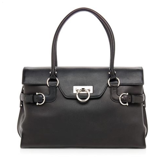 Salvatore Ferragamo Virna Satchel: Top Handle Bag - Picture 1 of 1